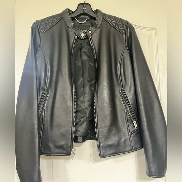 Marc New York Genuine Leather Jacket - Picture 5 of 9